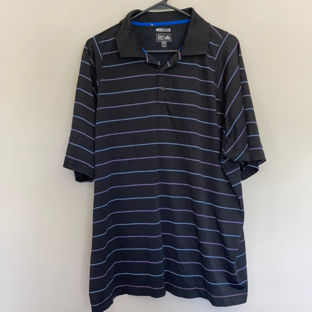 Black XL Adidas Golf Shirt